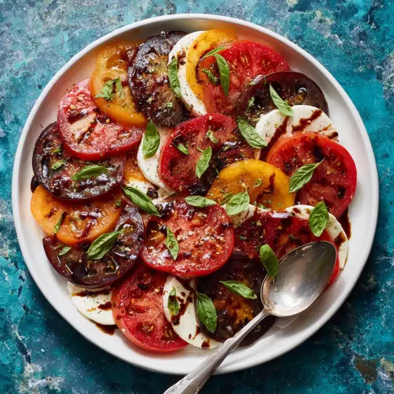 Caprese Salad with Balsamic Glaze Recipe