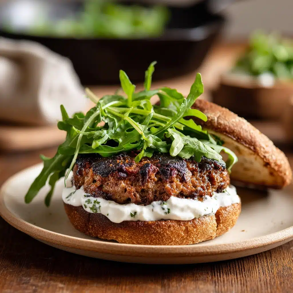 Skillet Turkey Burgers Recipe - Recipe Image