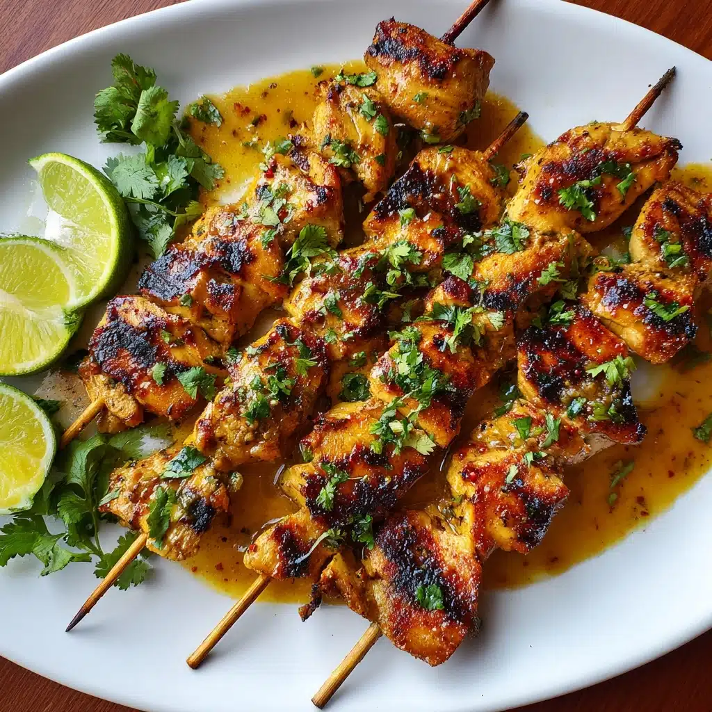 Honey, Lime & Sriracha Chicken Skewers Recipe - Recipe Image