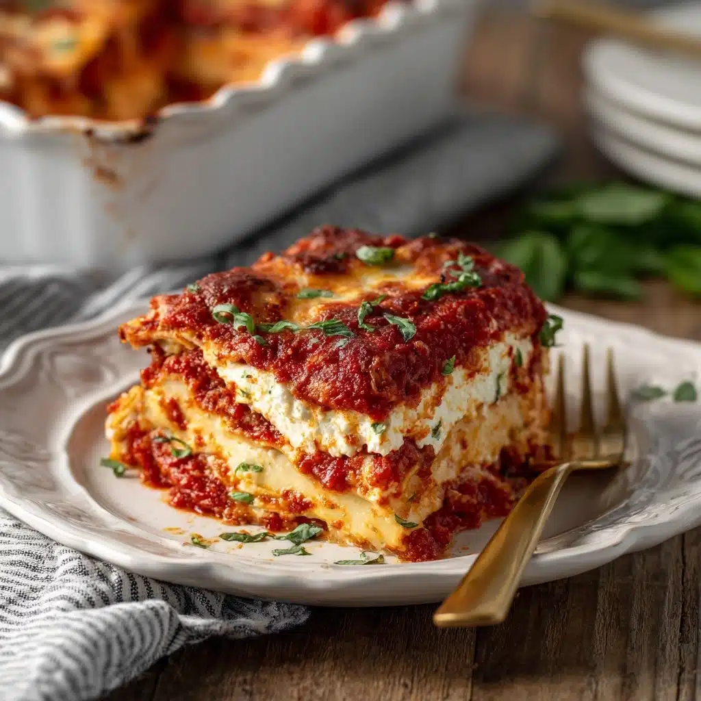 Cheese Lasagna Recipe - Recipe Image