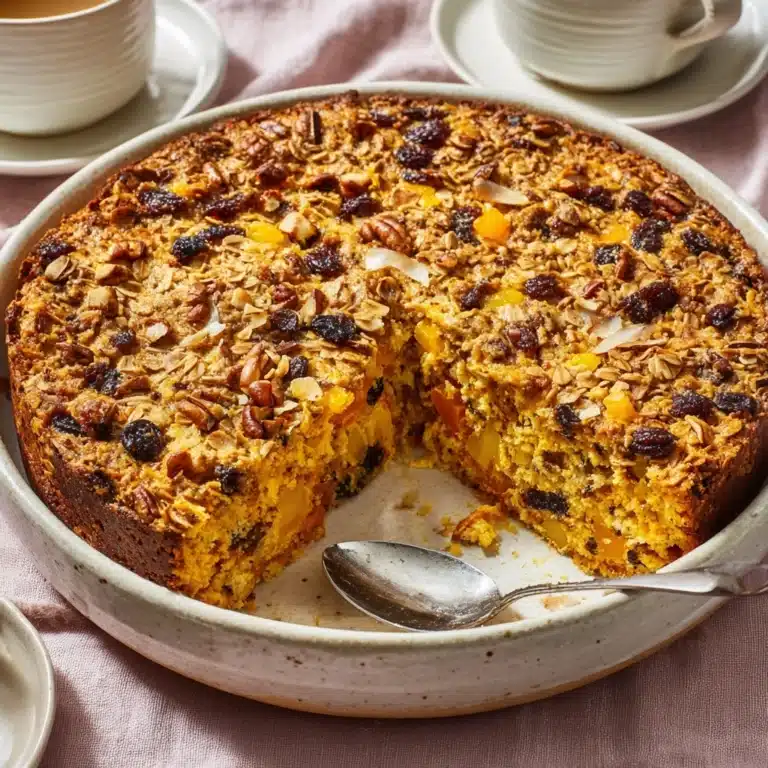 Ellie Krieger’s Morning Glory Baked Oatmeal Recipe