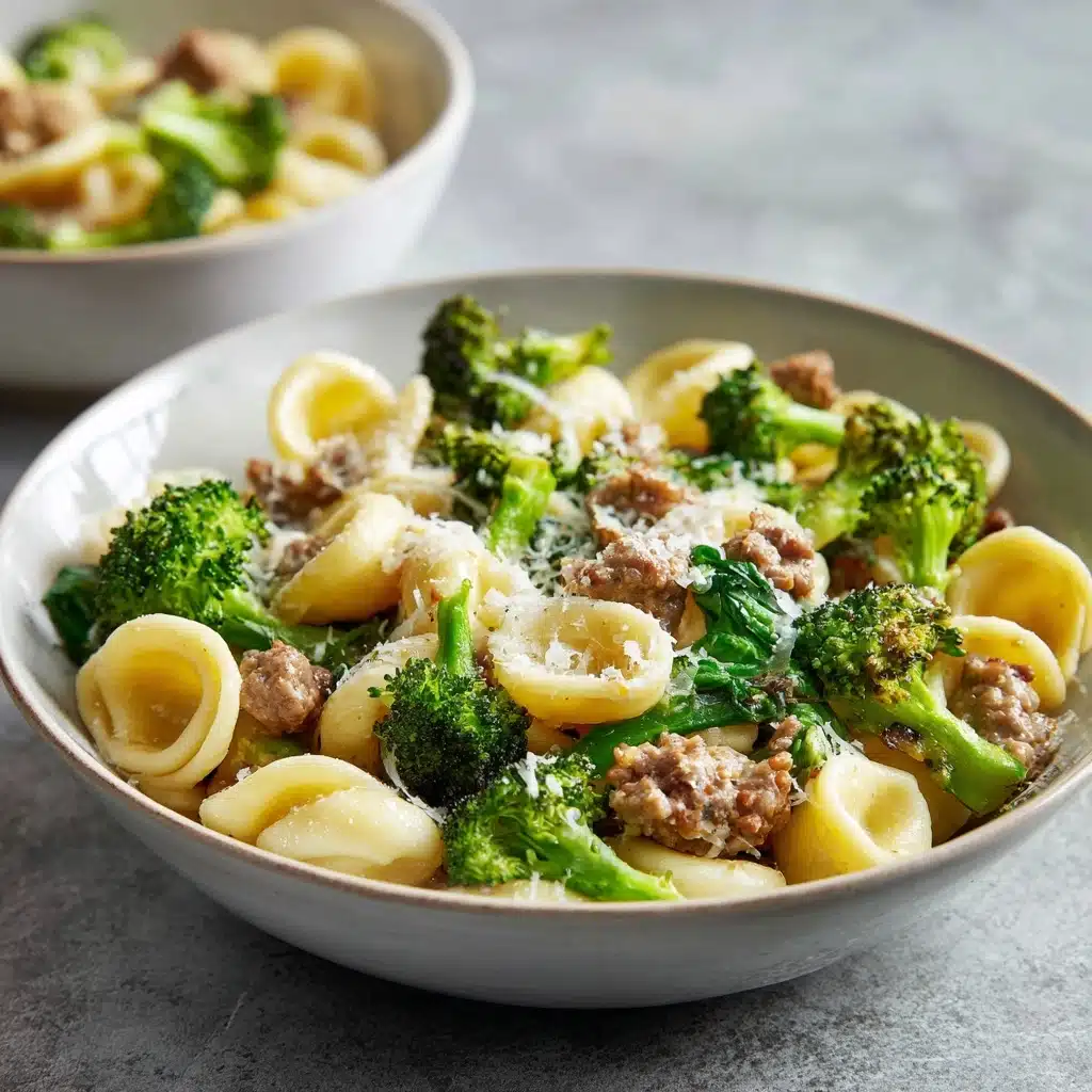 Orecchiette with Sausage and Broccoli Recipe