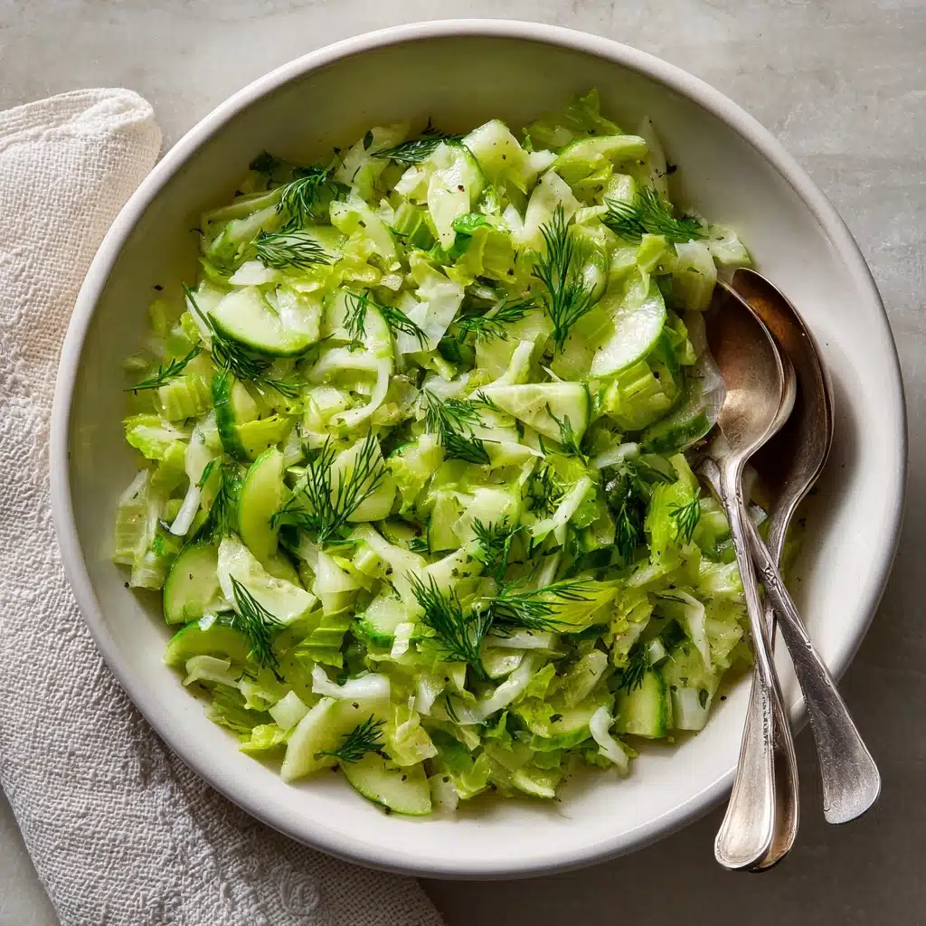 Green Apple and Celery Salad with Dill Recipe