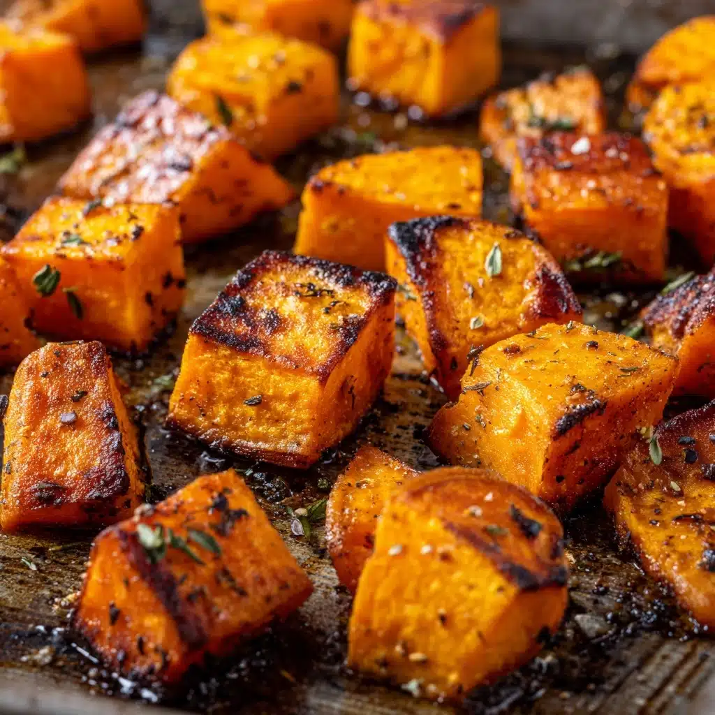 Crispy Roasted Sweet Potatoes Recipe