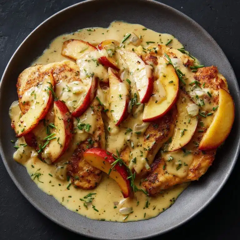 Chicken Fricassee with Apples Recipe