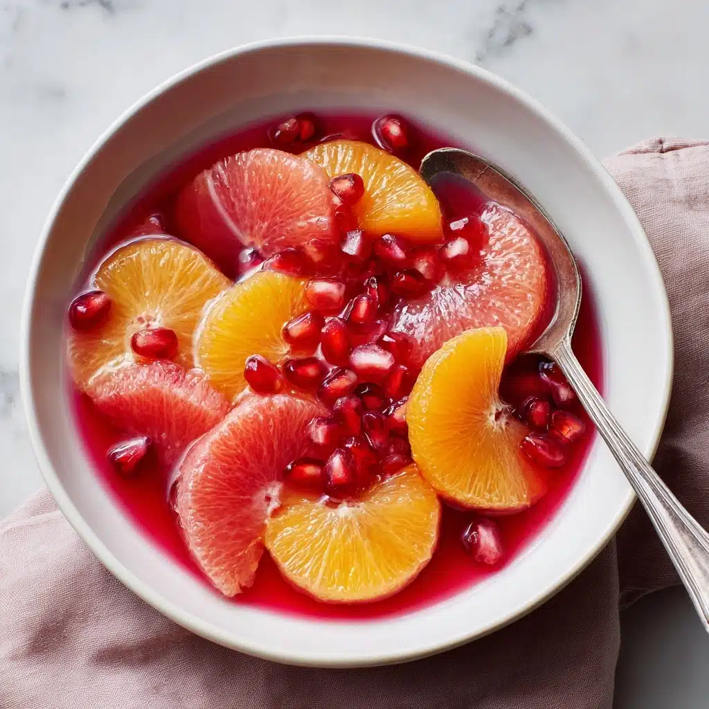 Citrus and Pomegranate Fruit Salad Recipe
