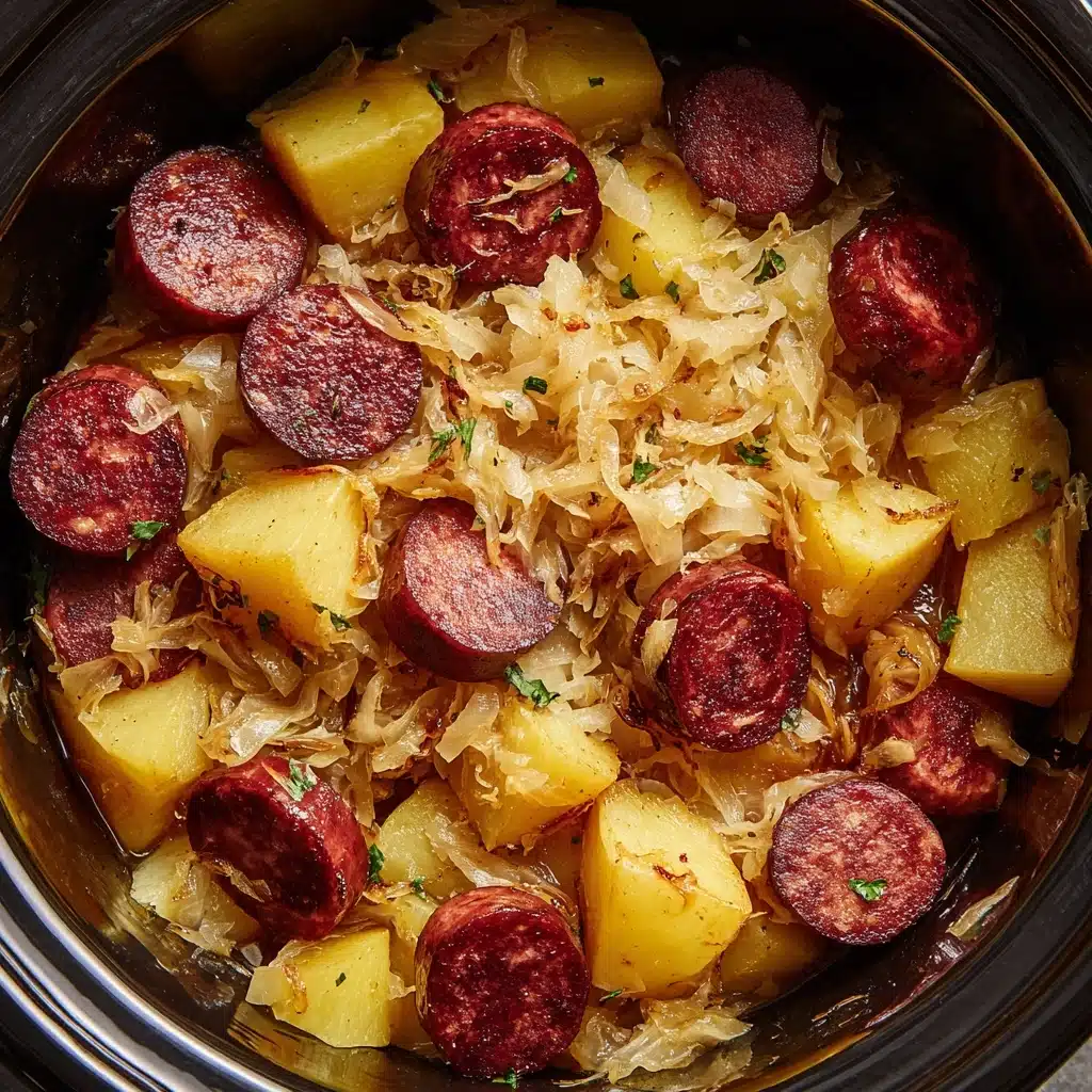 Polish Sausage, Sauerkraut And Potatoes Recipe