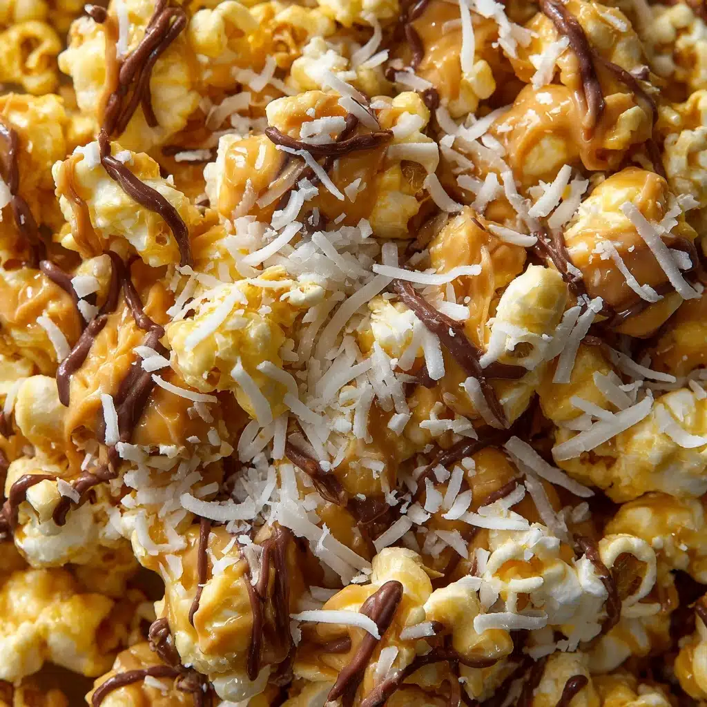 Coconut Caramel Popcorn Recipe - Recipe Image