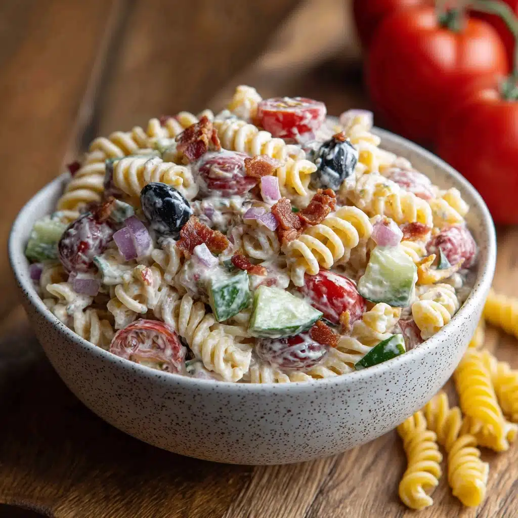 Ranch Pasta Salad Recipe - Recipe Image