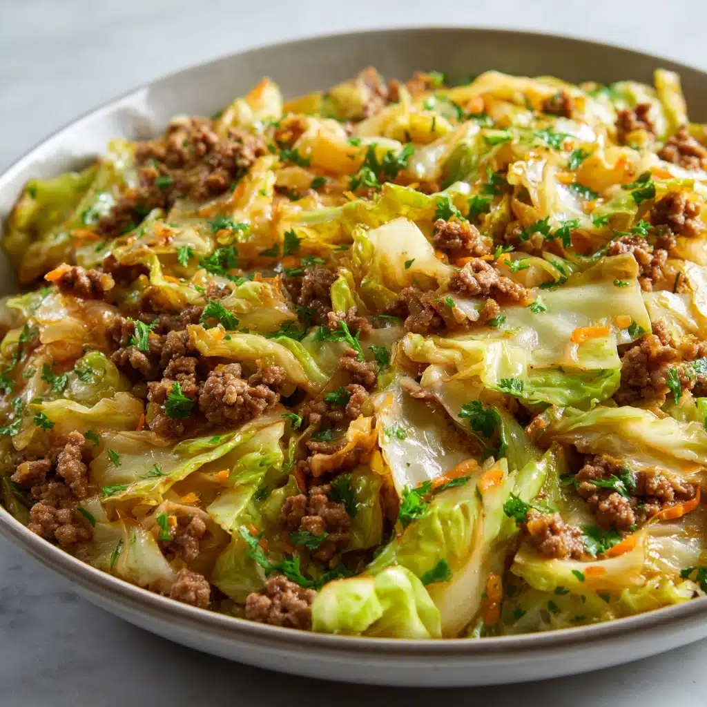 Ground Beef and Chopped Cabbage Recipe - Recipe Image
