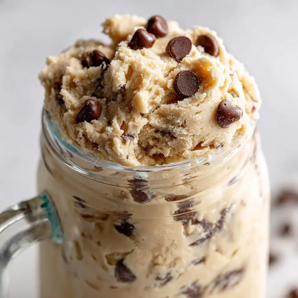 Raw and Vegan Chickpea Cookie Dough Recipe
