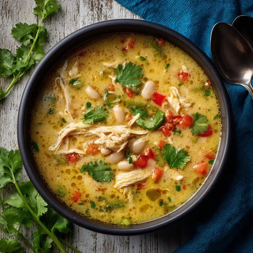 White Chicken Chili Recipe A Classic Fall Soup Recipe - Recipe Image