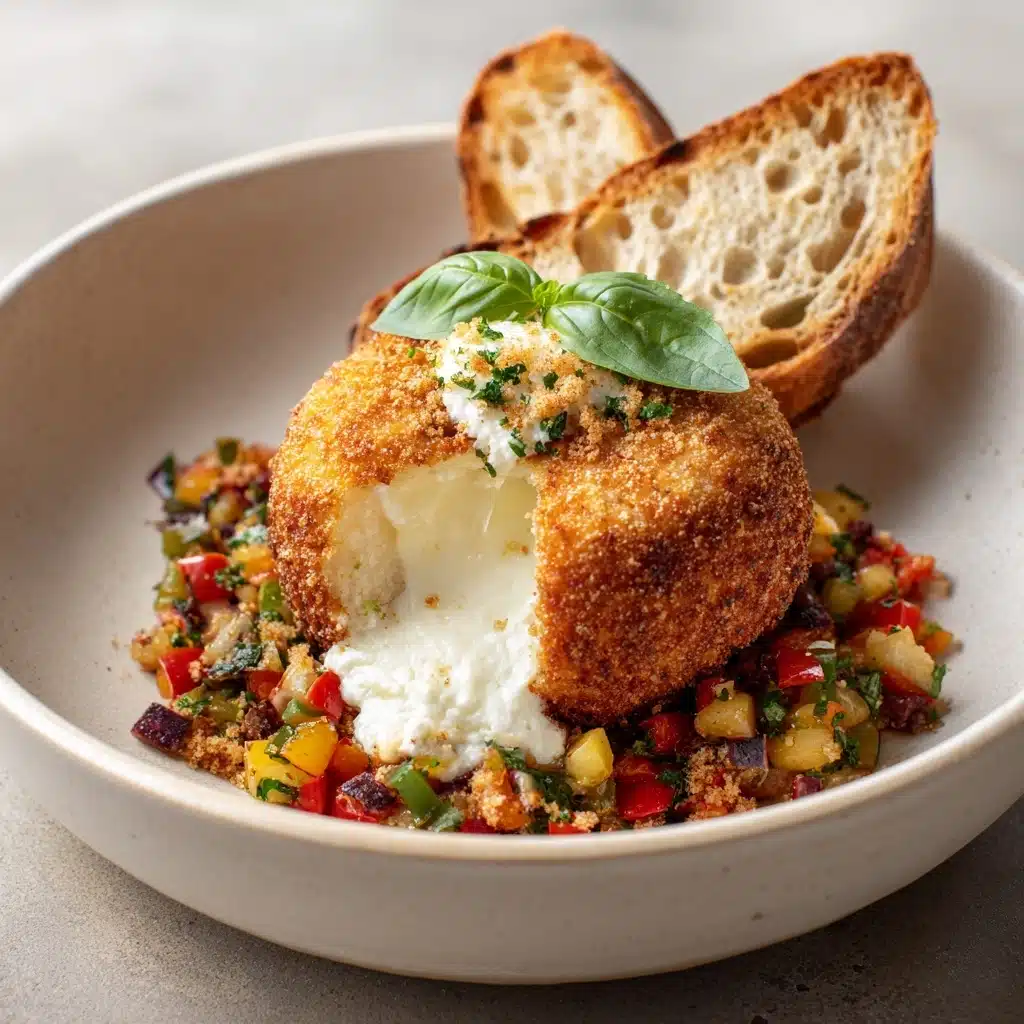 Air Fryer Burrata Recipe - Recipe Image