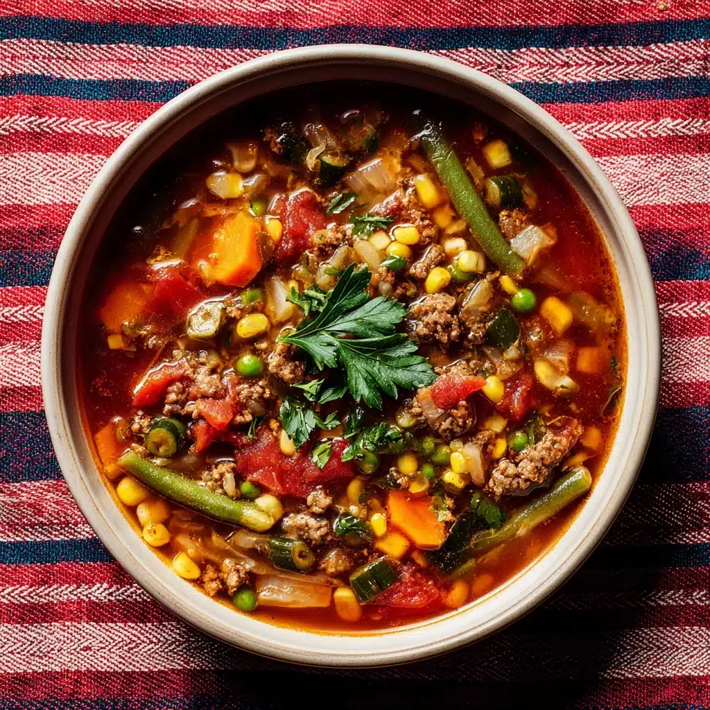Vegetable Beef Soup Recipe