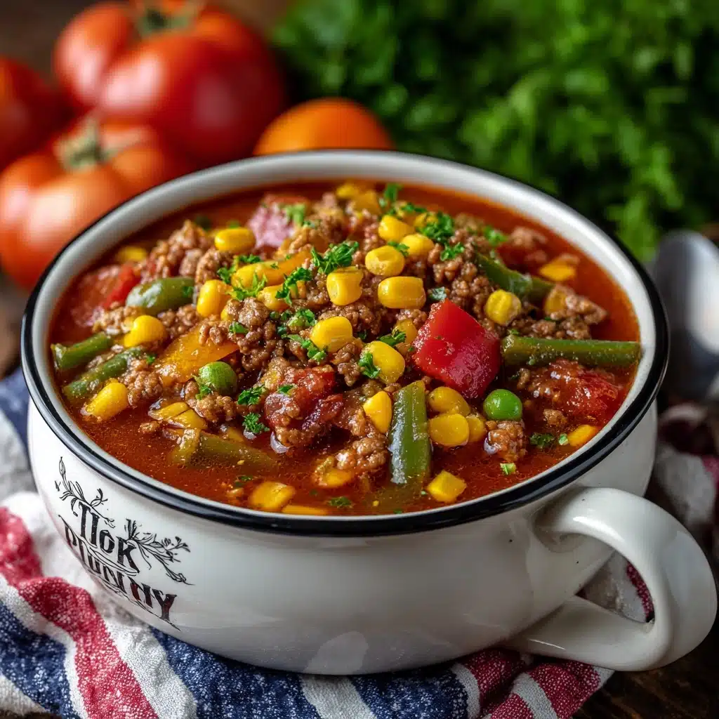 Vegetable Beef Soup Recipe - Recipe Image