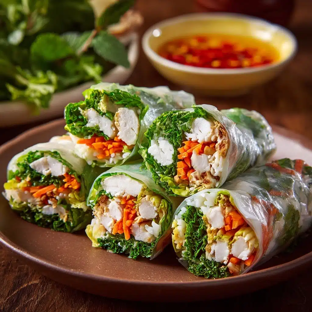 Chicken Spring Rolls Recipe - Recipe Image