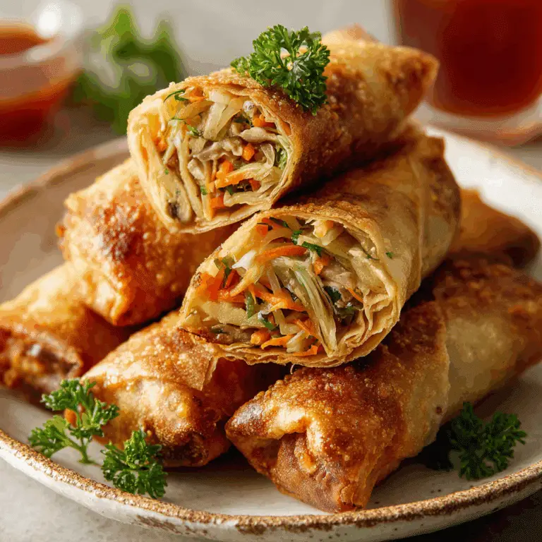 Air Fryer Vegetable Spring Rolls Recipe