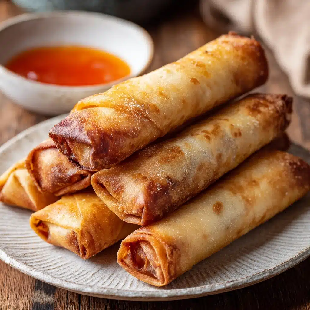 Air Fryer Vegetable Spring Rolls Recipe - Recipe Image