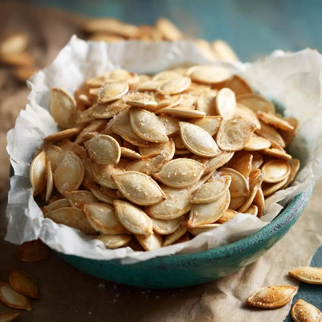 Easy Salted Roasted Pumpkin Seeds Recipe - Recipe Image