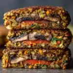 Mushroom Lentil Burgers Recipe