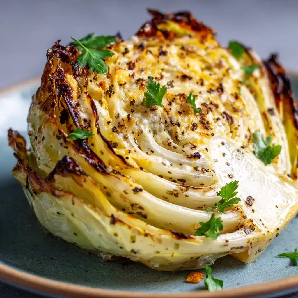 Garlic-Parmesan Melting Cabbage Recipe