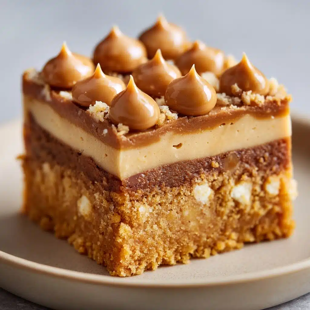 Peanut Butter Lunch Lady Cookie Bars Recipe - Recipe Image