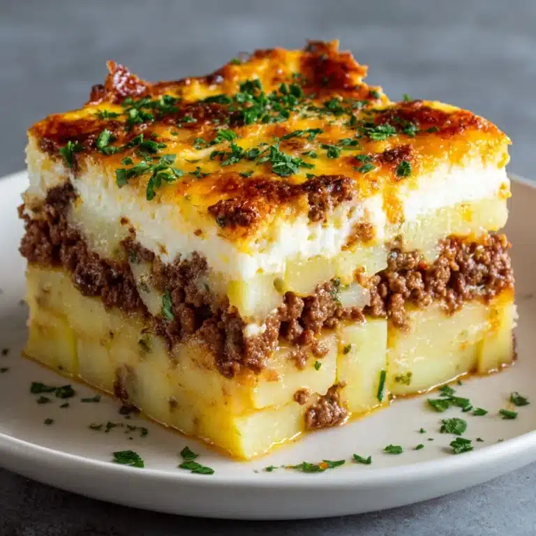 Loaded Potato and Meatloaf Casserole Recipe