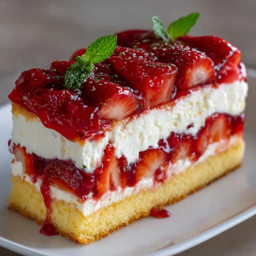 Strawberry Éclair Cake Recipe - Recipe Image