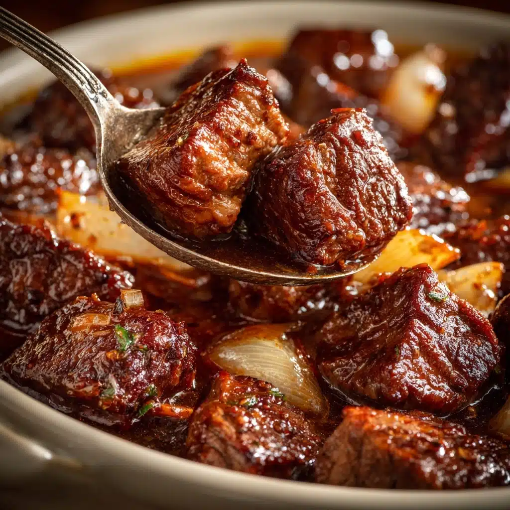 Crockpot Steak Bites Recipe - Recipe Image