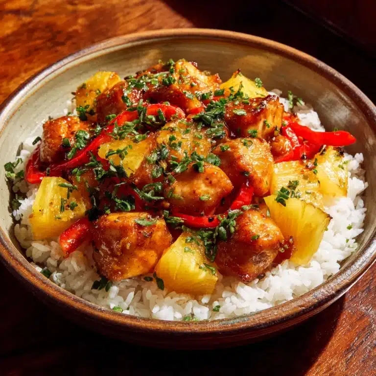 Pineapple Chicken and Rice Recipe
