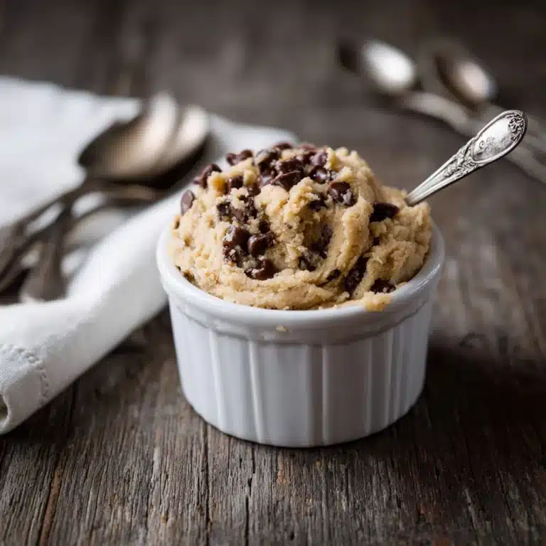Edible Chocolate Chip Cookie Dough Recipe