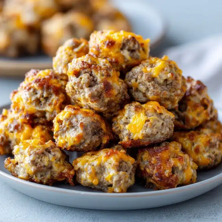 Sausage Cheese Balls Recipe