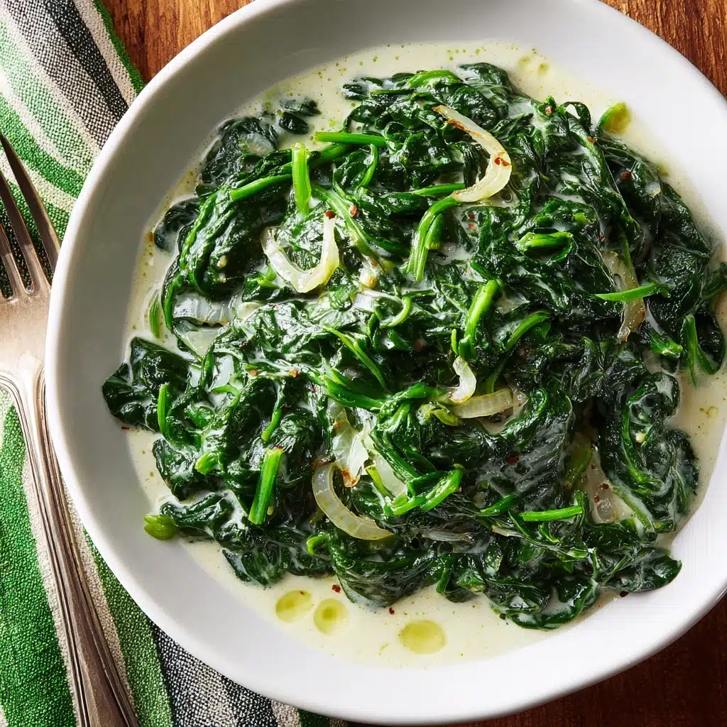 Creamed Spinach Recipe