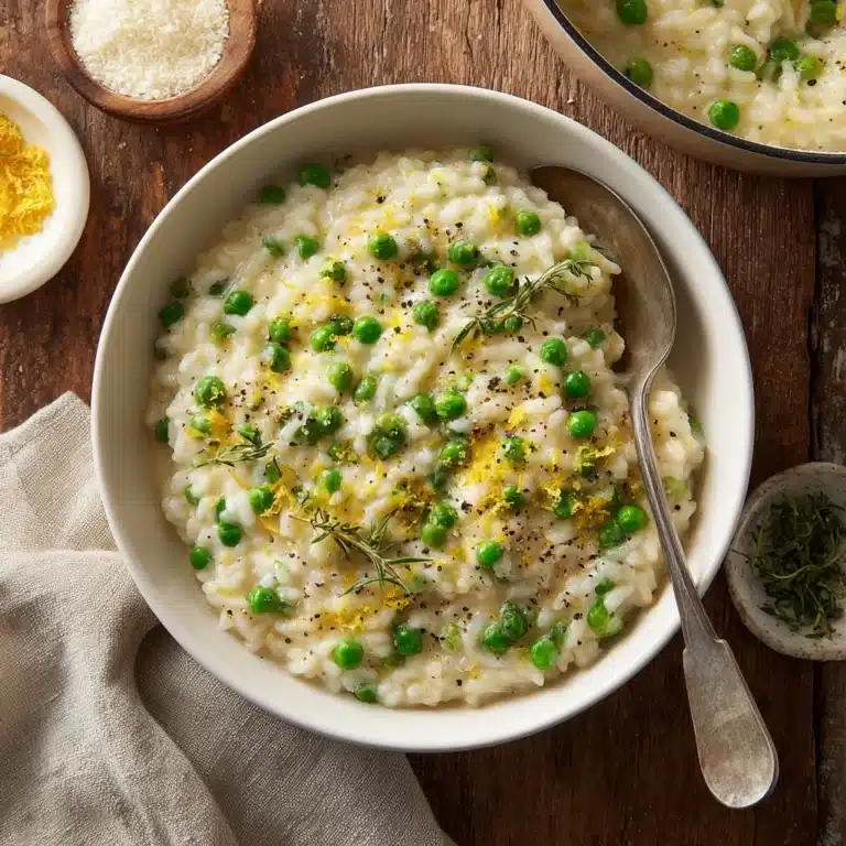 Pea Risotto Recipe