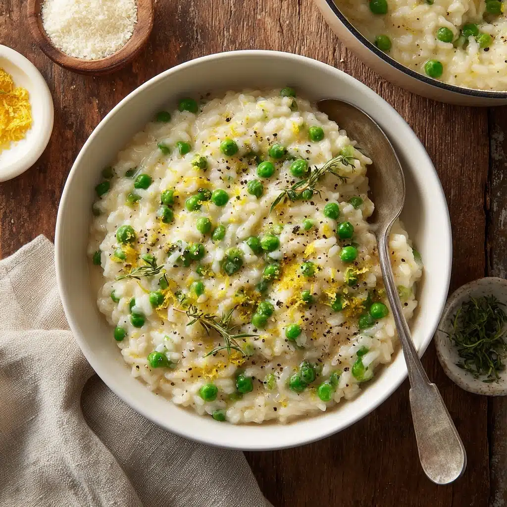 Pea Risotto Recipe