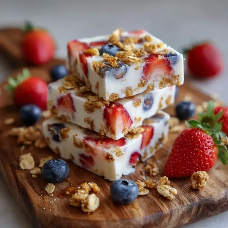 Frozen Yogurt Bars Recipe