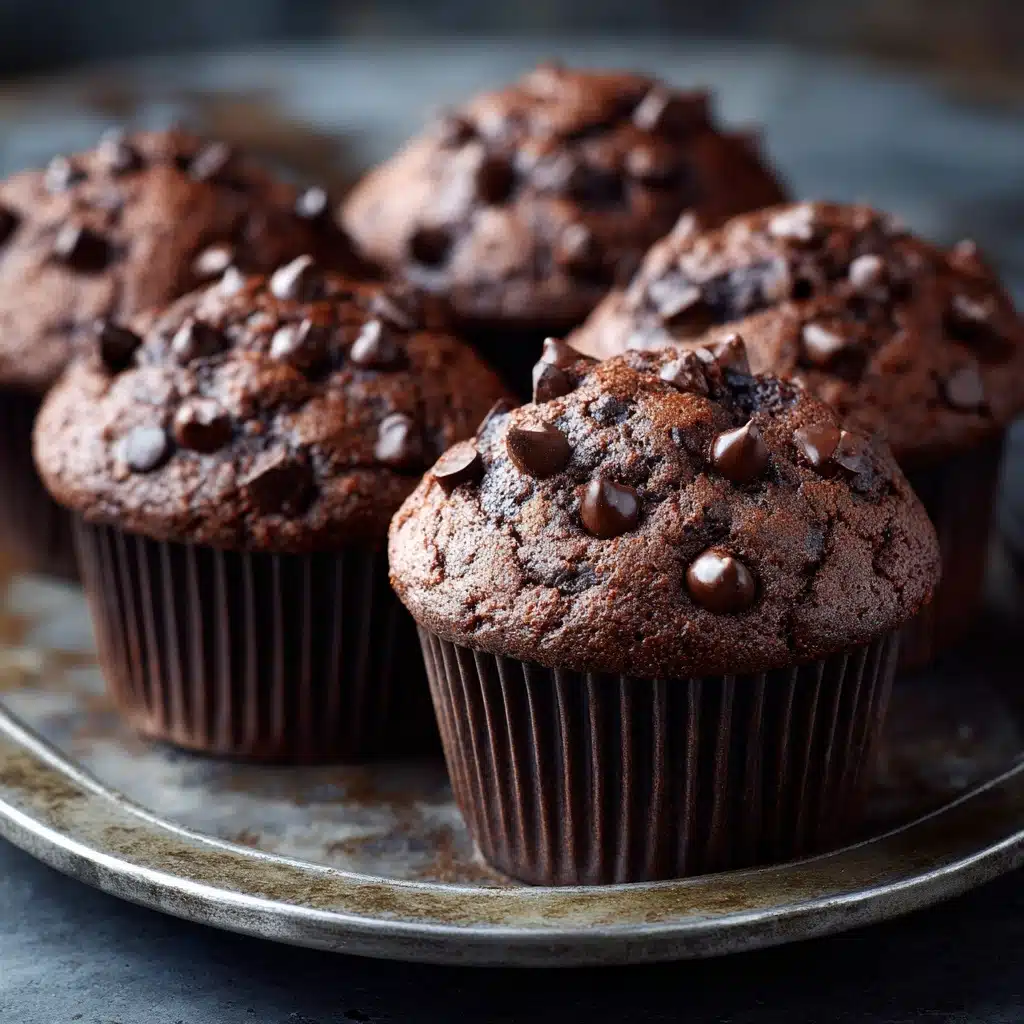 Double Chocolate Chip Muffins Recipe