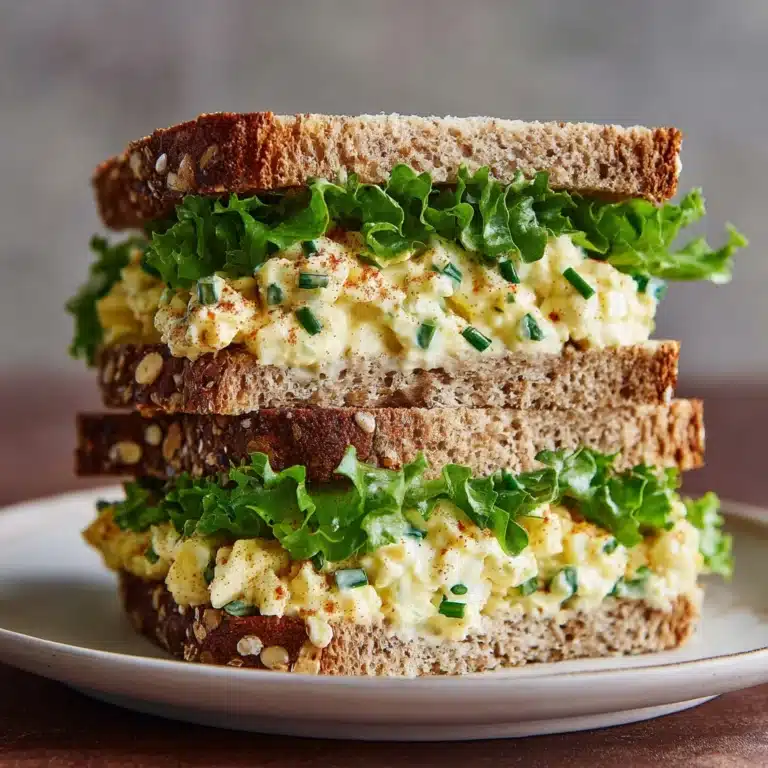 Deviled Egg Salad Sandwiches Recipe
