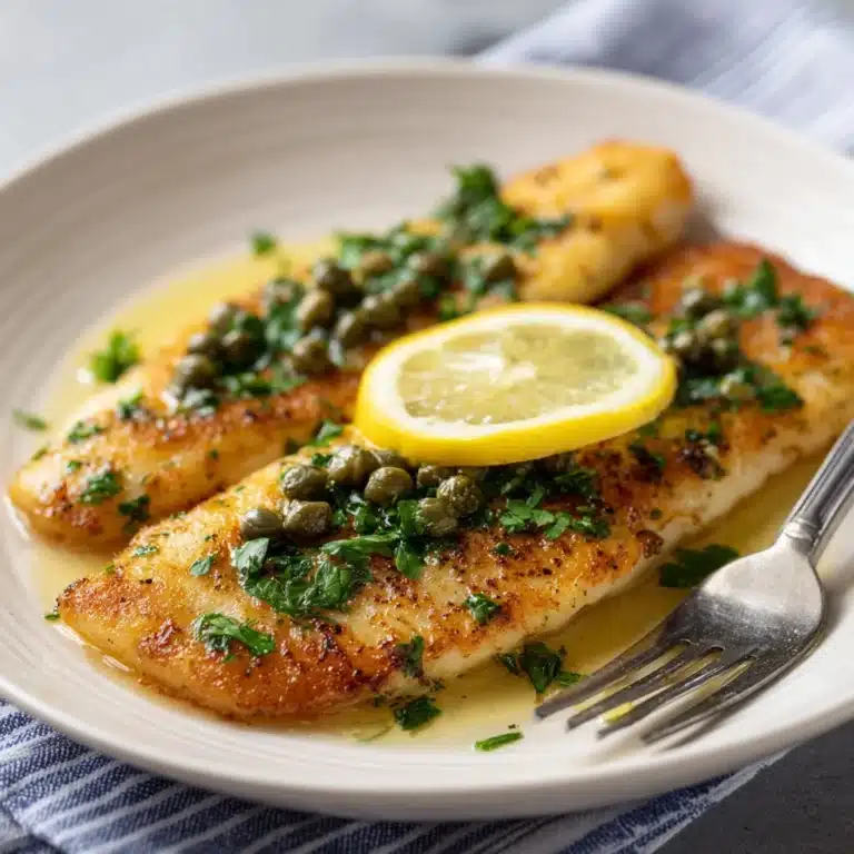 Easy Chicken Piccata Recipe