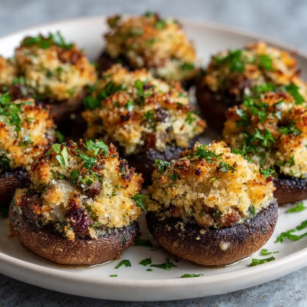 Stuffed Mushrooms Recipe - Recipe Image