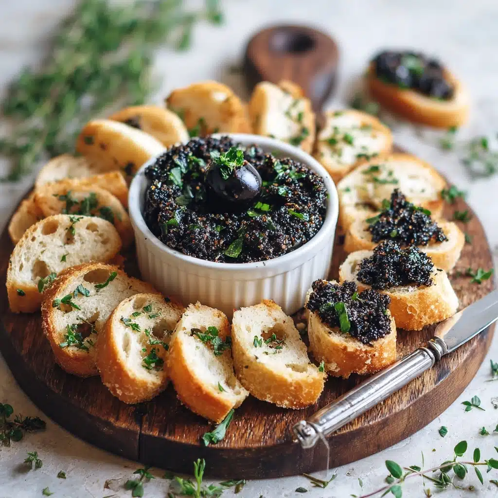 Black Olive Tapenade Recipe