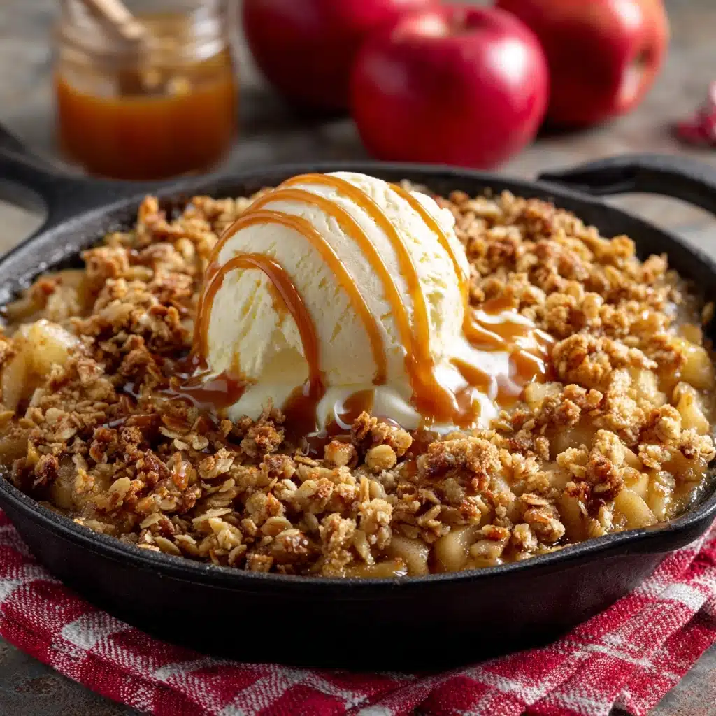 Individual Apple Crisp Skillet Recipe