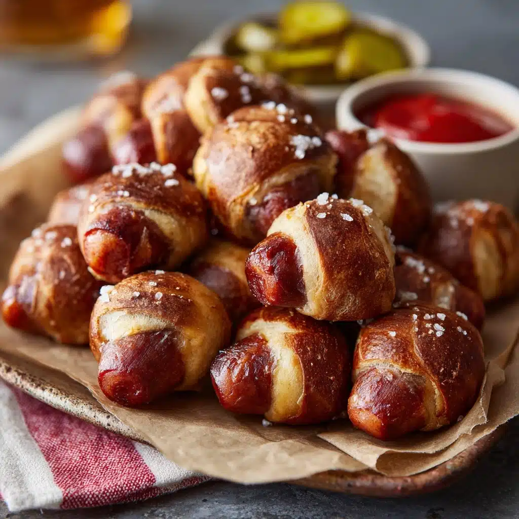 Mini Pretzel Dogs Recipe - Recipe Image