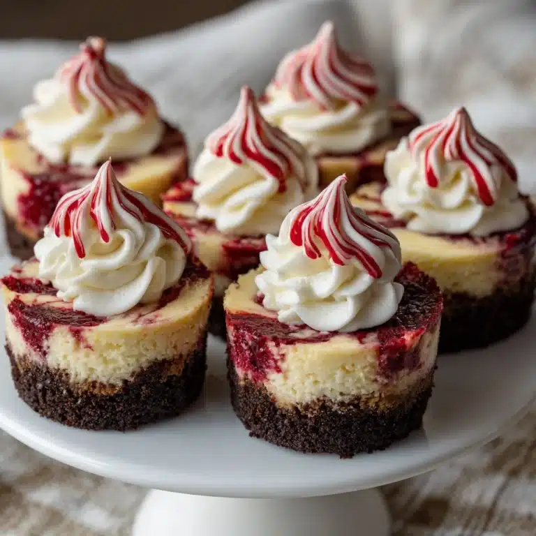Mini Peppermint Cheesecakes Recipe