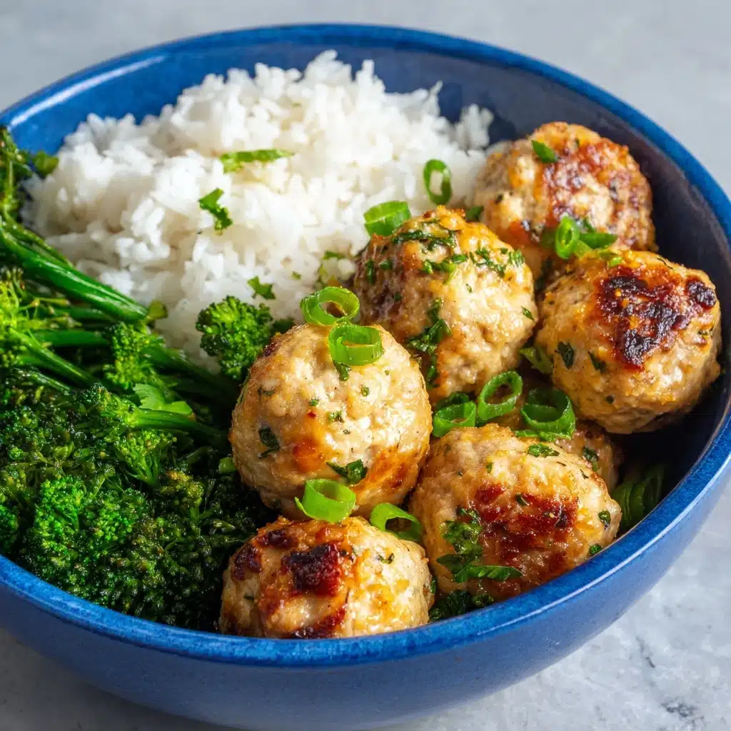 Easy Orange Chicken Meatballs Recipe - Recipe Image