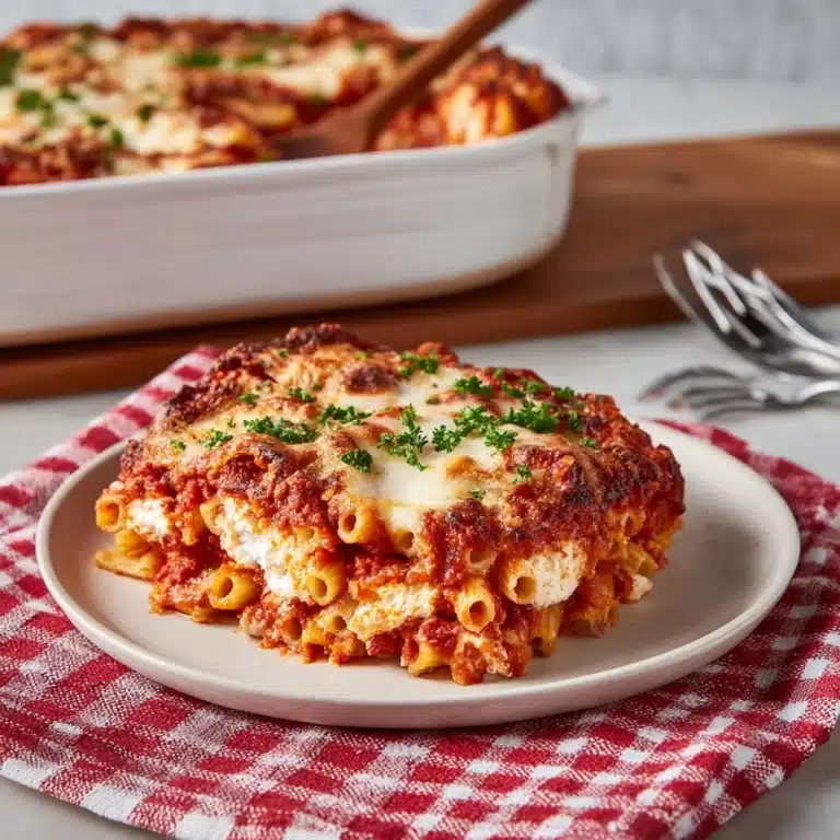 Meatless Baked Ziti Recipe