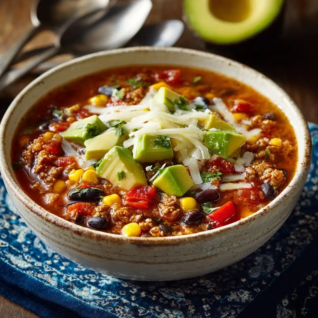 Instant Pot Taco Soup Recipe - Recipe Image