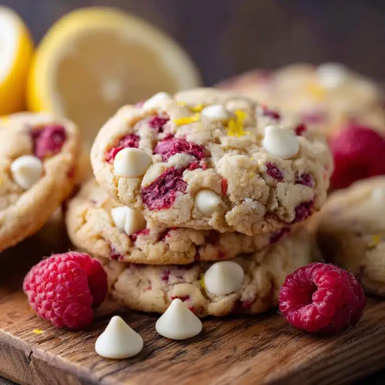 Lemon Raspberry Cookies Recipe