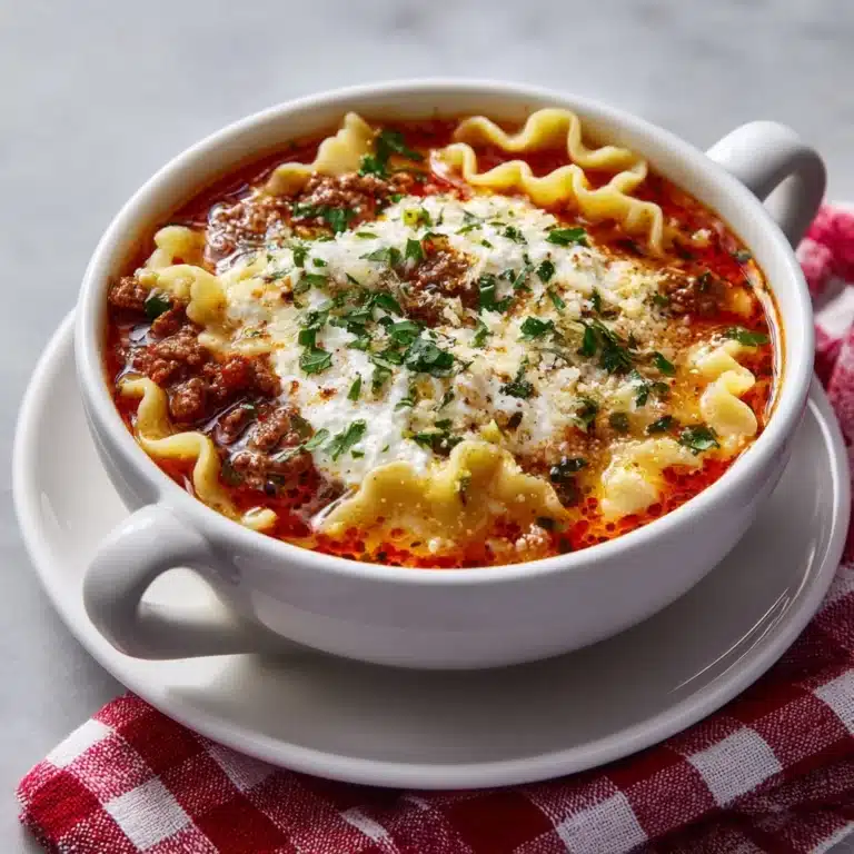 Instant Pot Lasagna Soup Recipe