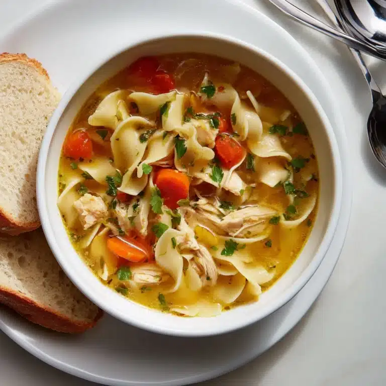 Instant Pot Chicken Noodle Soup Recipe